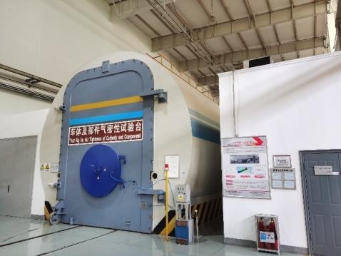 车体及部件气密性试验台